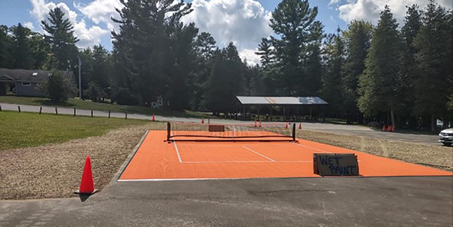 Pickleball courts